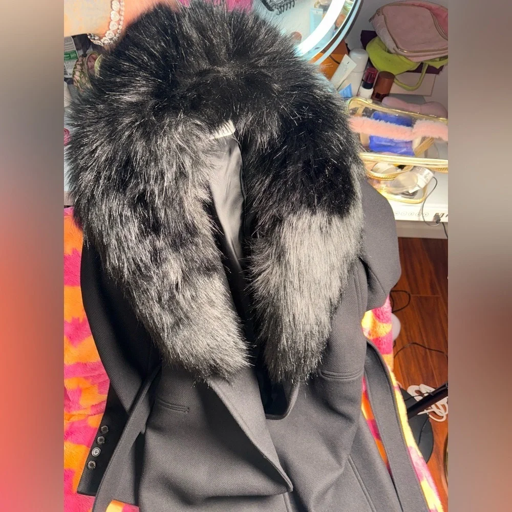 Elegant black coat